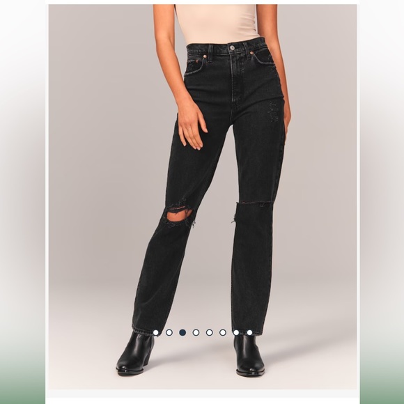 Abercrombie & Fitch Denim - Abercrombie Ultra High Rise 90s Straight